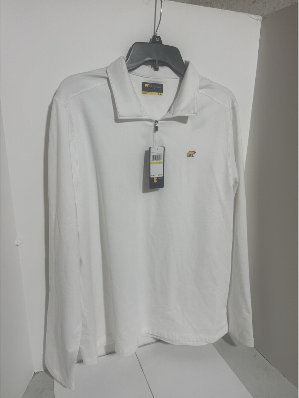 Jack Nicklaus GOLDEN BEAR Long Sleeve 1/4Zip Men M CL21